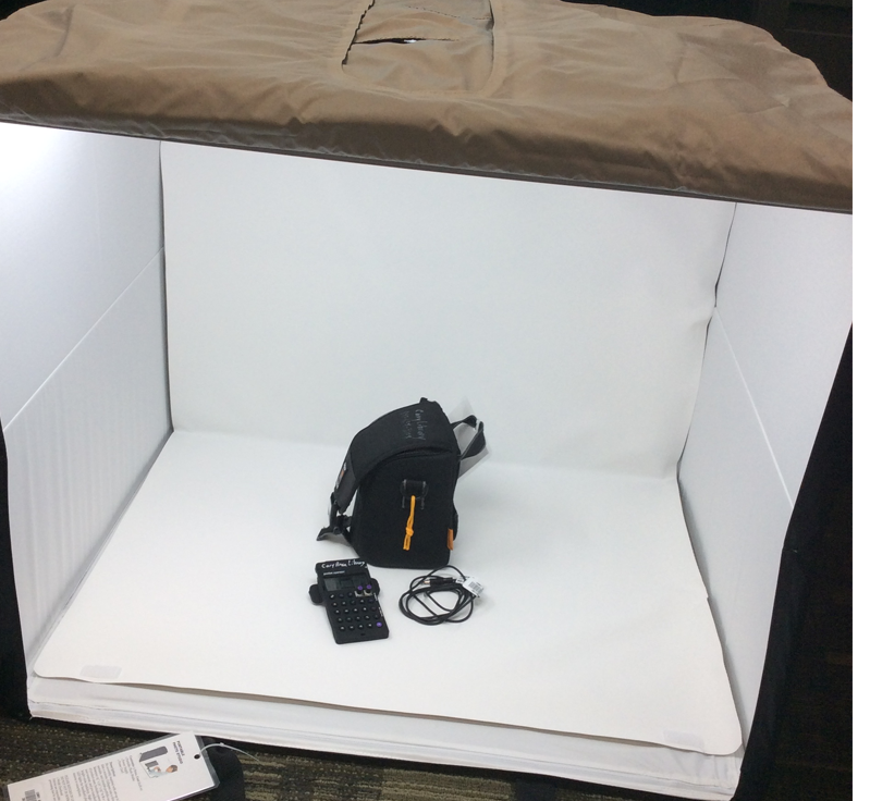 New: portable photo studio